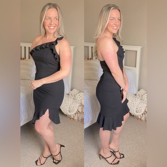 Bodycon Ruffle Dress - Picture 4 of 7